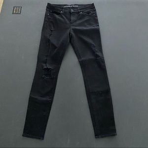 Articles of Society Black distressed jeans